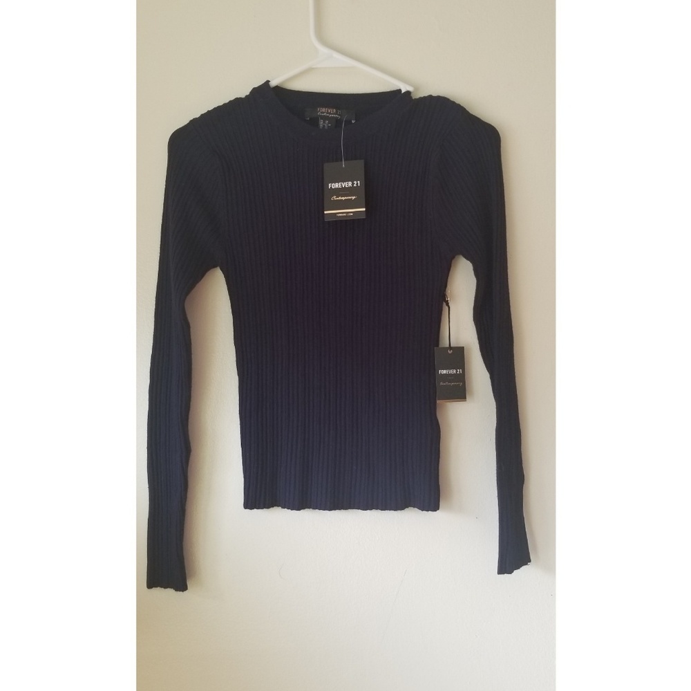 Forever 21 Navy Blue Sweater